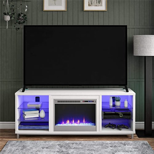Putting An Electric Fireplace And TV On The Same Wall (TV Above