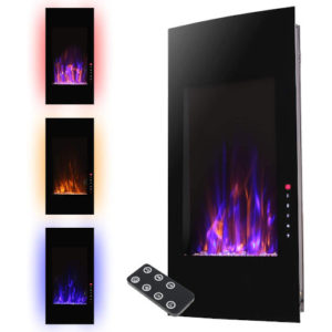 XtremeowerUS Vertical Wall Hanging Electric Fireplace